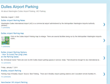 Tablet Screenshot of dulles-airport-parking.blogspot.com