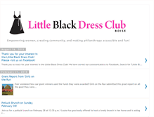 Tablet Screenshot of littleblackdressclubboise.blogspot.com