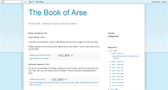 Desktop Screenshot of bookofarse.blogspot.com