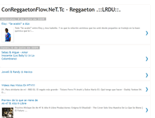 Tablet Screenshot of conreggaetonflow.blogspot.com