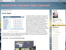 Tablet Screenshot of dynamicmathclassroom.blogspot.com
