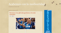 Desktop Screenshot of nomasmediocridad.blogspot.com