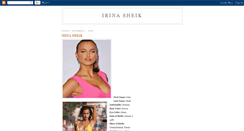 Desktop Screenshot of modelirinasheikk.blogspot.com