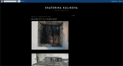 Desktop Screenshot of kulikovaacupouncture.blogspot.com