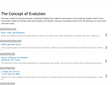 Tablet Screenshot of conceptualevolution.blogspot.com