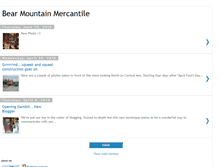 Tablet Screenshot of bearmountainmercantile.blogspot.com