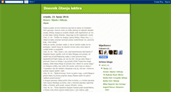 Desktop Screenshot of dnevnikcitanjalektira.blogspot.com