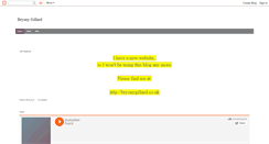 Desktop Screenshot of bryonykategillard.blogspot.com