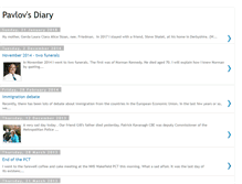 Tablet Screenshot of pavlovdiary.blogspot.com