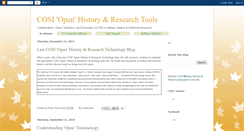 Desktop Screenshot of openmilhistorytech.blogspot.com