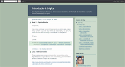 Desktop Screenshot of introducaologica.blogspot.com