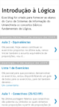 Mobile Screenshot of introducaologica.blogspot.com