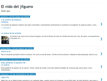 Tablet Screenshot of elnidodeljilguero.blogspot.com