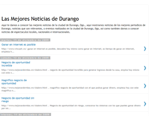 Tablet Screenshot of novedades-de-durango.blogspot.com