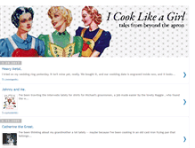 Tablet Screenshot of icooklikeagirl.blogspot.com