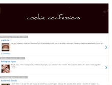 Tablet Screenshot of cookieconfession.blogspot.com