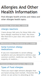 Mobile Screenshot of learnaboutallergy.blogspot.com
