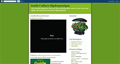 Desktop Screenshot of guide-hydroponique.blogspot.com