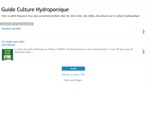 Tablet Screenshot of guide-hydroponique.blogspot.com
