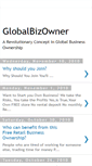 Mobile Screenshot of globalbizowner.blogspot.com