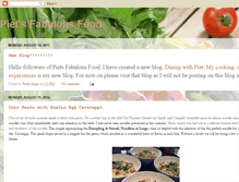 Tablet Screenshot of pietsfabulousfood.blogspot.com
