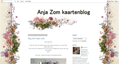 Desktop Screenshot of anjazomkaartenblog.blogspot.com