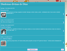 Tablet Screenshot of diademasdivinasdedina.blogspot.com