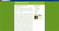 Desktop Screenshot of infiernada.blogspot.com