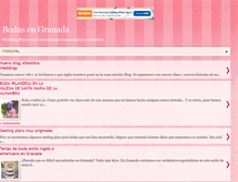 Tablet Screenshot of bodasunicas.blogspot.com