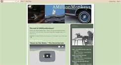 Desktop Screenshot of amillionmonkeys.blogspot.com