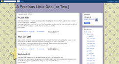 Desktop Screenshot of littleoneortwo.blogspot.com