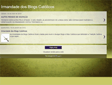 Tablet Screenshot of irmandadedosblogscatolicos.blogspot.com