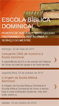 Mobile Screenshot of escoladominicalonline.blogspot.com