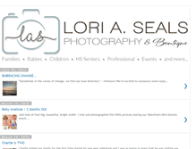 Tablet Screenshot of loriasealsphotography.blogspot.com