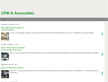 Tablet Screenshot of cpmassociates.blogspot.com