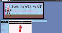 Desktop Screenshot of freesamplefreak.blogspot.com