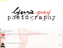 Tablet Screenshot of lynziegreyphotography.blogspot.com