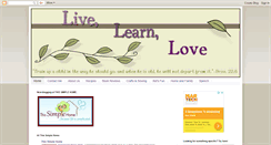 Desktop Screenshot of livelearnlove226.blogspot.com