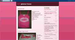 Desktop Screenshot of glamourhouse.blogspot.com