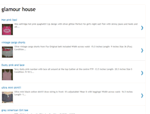 Tablet Screenshot of glamourhouse.blogspot.com