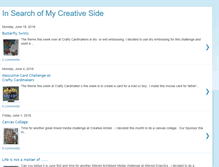 Tablet Screenshot of insearchofmycreativeside.blogspot.com