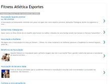 Tablet Screenshot of fitnessatletica.blogspot.com