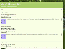 Tablet Screenshot of margsslicesoflife.blogspot.com