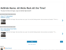 Tablet Screenshot of mcbridemania.blogspot.com