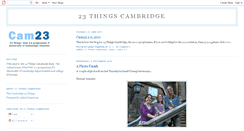 Desktop Screenshot of 23thingscambridge.blogspot.com