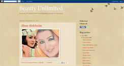 Desktop Screenshot of beautyunli.blogspot.com