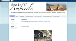 Desktop Screenshot of ecoleambierle.blogspot.com