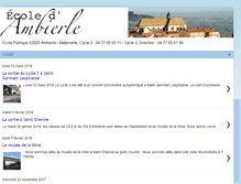 Tablet Screenshot of ecoleambierle.blogspot.com