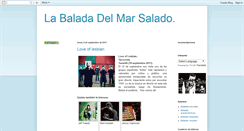 Desktop Screenshot of labaladadelmarsalado.blogspot.com