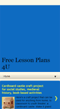 Mobile Screenshot of freelessonplans4u.blogspot.com